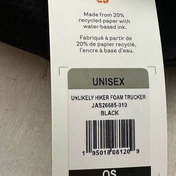 Unisex Merrell hiker ball cap OS NWTS fitted with a stretch back strap color BLK - Picture 7 of 10